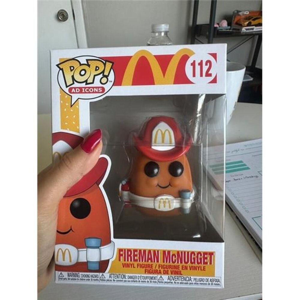 Funko POP Ad Icons: McDonald's - Fireman Nugget, Multicolor, Gift Idea NEW